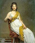 David, Jacques-Louis Madame Raymond de Verninac USA oil painting artist